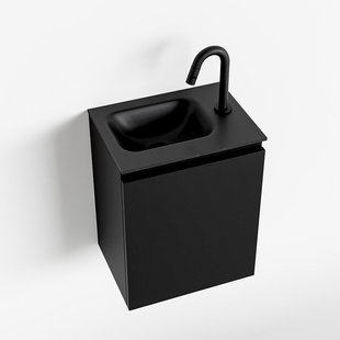 MONDIAZ OLAN 40cm toiletmeubel urban. LEX wastafel urban links 1 kraangat