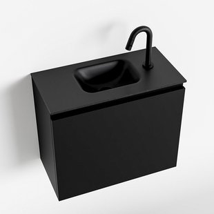 MONDIAZ OLAN 60cm toiletmeubel urban. LEX wastafel urban midden 1 kraangat