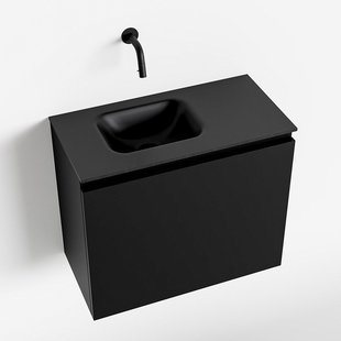 MONDIAZ OLAN 60cm toiletmeubel urban. LEX wastafel urban links geen kraangat