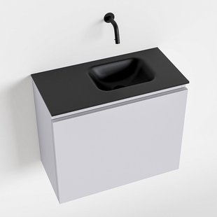 MONDIAZ OLAN 60cm toiletmeubel cale. LEX wastafel urban rechts geen kraangat