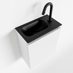 MONDIAZ TURE 40cm toiletmeubel talc. EDEN wastafel urban links 1 kraangat