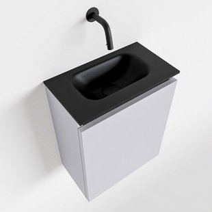 MONDIAZ TURE 40cm toiletmeubel cale. EDEN wastafel urban midden geen kraangat