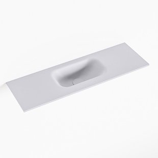 MONDIAZ EDEN Cale solid surface inleg wastafel voor toiletmeubel 70cm. Positie wasbak midden