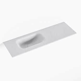 MONDIAZ EDEN Cale solid surface inleg wastafel voor toiletmeubel 70cm. Positie wasbak links