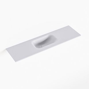 MONDIAZ EDEN Cale solid surface inleg wastafel voor toiletmeubel 80cm. Positie wasbak midden
