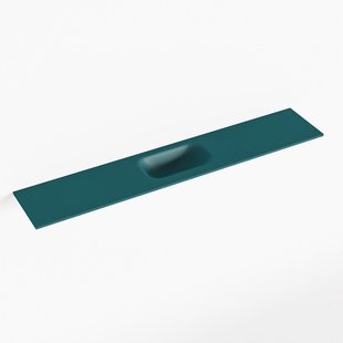 MONDIAZ EDEN Smag solid surface inleg wastafel voor toiletmeubel 120cm. Positie wasbak midden