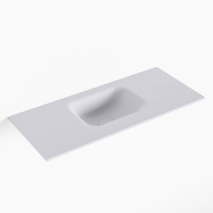 MONDIAZ LEX Cale solid surface inleg wastafel voor toiletmeubel 70cm. Positie wasbak midden