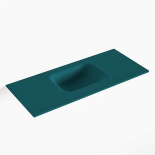 MONDIAZ LEX Smag solid surface inleg wastafel voor toiletmeubel 70cm. Positie wasbak midden