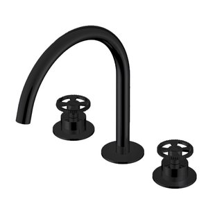 Wastafelmengkraan Hotbath Cobber @Work 3 Gats Mat Zwart