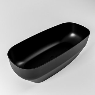 Vrijstaand Bad MONDIAZ STONE 170x75cm Kleur Urban / Urban