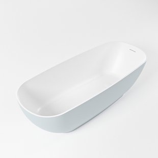 Vrijstaand Bad MONDIAZ ROCK 170x70cm Kleur Clay / Talc