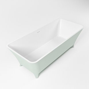 Vrijstaand Bad MONDIAZ LUNDY 170x75cm Kleur Greey / Talc