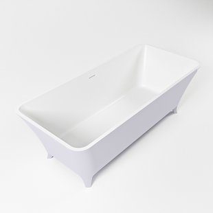 Vrijstaand Bad MONDIAZ LUNDY 170x75cm Kleur Cale / Talc