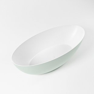 Vrijstaand Bad MONDIAZ FLOAT 170x80cm Kleur Greey / Talc