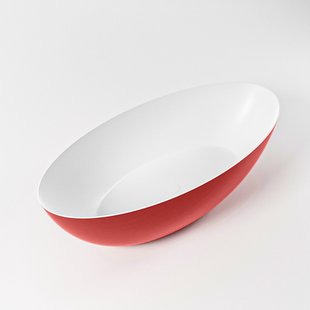 Vrijstaand Bad MONDIAZ FLOAT 170x80cm Kleur Fire / Talc