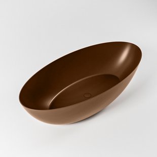 Vrijstaand Bad MONDIAZ FLOAT 170x80cm Kleur Rust / Rust