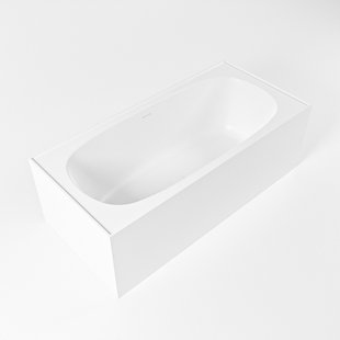 Vrijstaand Bad MONDIAZ FREEZE 180x85cm Kleur Talc / Talc