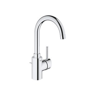 GROHE Concetto Wastafelkraan Met Waste Met Hoge Uitloop Chroom