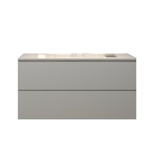 Badkamermeubelset Gliss Hermes 100 cm Hoogglans Wit