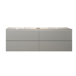 Badkamermeubelset Gliss Hermes 200 cm Mat Wit