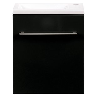 Fonteinmeubel Differnz Tight 40x22 cm Zwart