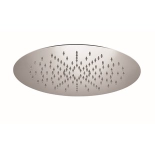 Hoofddouche Belleza Bagno ClipOn Inbouw Regendouche Rond 34 cm Chroom