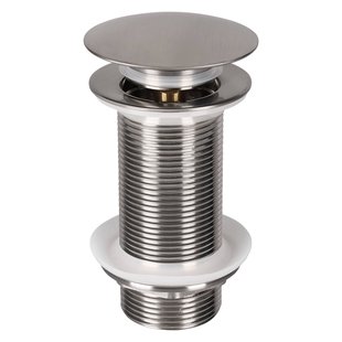 Wastafel Afvoerplug Differnz Pop Up Design 9.8 cm Mat Chroom