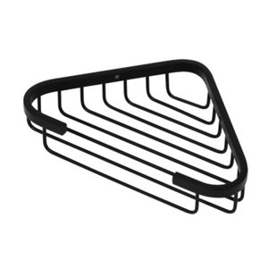 Hoekzeepschaal Plieger Uni 15x19x3,5cm Zwart