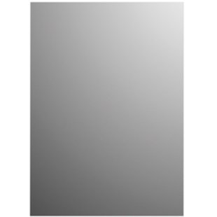 Spiegel Basic Plieger Rechthoekig 4mm 60x90cm Zilver