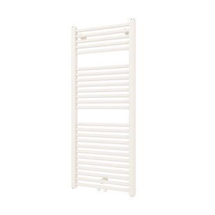 Designradiator Plieger Palmyra 580 Watt Midden- of Zijaansluiting 117,5x50 cm Mat Wit