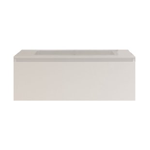 Badkamermeubelset Gliss Eros 90 cm Met Wastafel Mat Wit