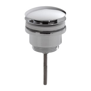 Luxe Clickwaste Wiesbaden laag model chroom 5/4 (max 6.5 cm)