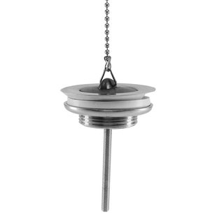 Messing Simplexplug Wiesbaden Chroom 5/4