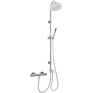 Thermostaatkraan Altara+Rio douchecomb. 15cm+20cm douchekop