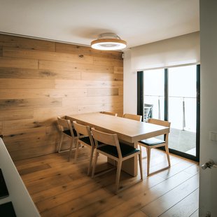 Mantra Iluminación Smart LED plafondventilator Tibet, houtkleurig, stil, Ø 65 cm