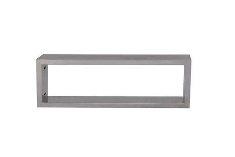 Ophangbeugel Sanilux tbv wastafelblad RVS gepolijst 47x18x4cm (Prijs per stuk)