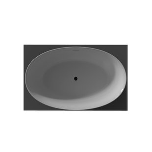 Ligbad Vrijstaand Boss & Wessing Second inclusief Sifon 170x82 cm Acryl Glans Wit