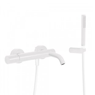 Badmengkraan Tres Study Colors met Handdouche 29.2x16.5 cm Rond Mat Wit