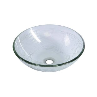 Waskom Sapho Beauty Rond 42 cm Helder Glas