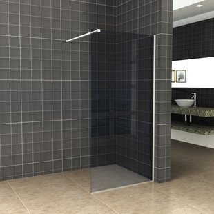 BWS Inloopdouche Pro Line Rookglas 120x200 Nano Coating Mat Wit Profiel en Stabilisatiestang BWS Inloopdouche Pro Line Rookglas 120x200 Nano Coating Mat Wit Profiel en Stabilisatiestang