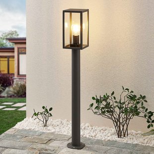 Lindby Filimon tuinpadverlichting, 80 cm, antraciet, IP44, E27