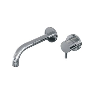 Inbouw Wastafelmengkraan Brauer Chrome Edition Coldstart Gebogen Uitloop Korte Ronde Hendel Rechts Chroom Met Rozetten