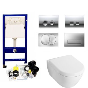 Geberit up100 set20 Subway 2.0 met Delta drukplaten