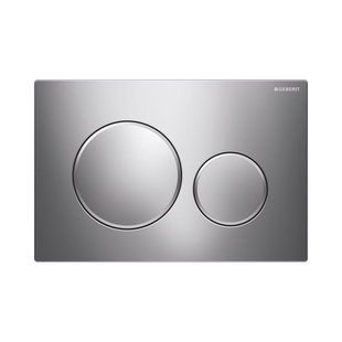 Bedieningsplaat Geberit Sigma 20 DF Chroom