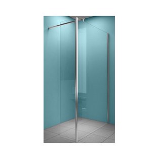 Inloopdouche Wiesbaden met zijwand 30cm 100x200cm 8mm NANO coating