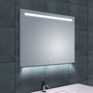 Spiegel Wiesbaden Ambi One Led condensvrij 80x60cm