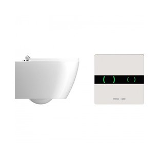 Wandcloset IPEE T5 230V Premium Rimless Incl Softclose Zitting Infrarood Sensor Wit