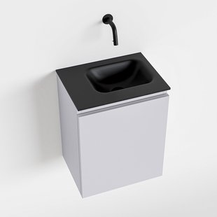 MONDIAZ OLAN 40cm toiletmeubel cale. LEX wastafel urban rechts geen kraangat