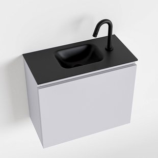 MONDIAZ OLAN 60cm toiletmeubel cale. LEX wastafel urban midden 1 kraangat