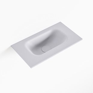 MONDIAZ EDEN Cale solid surface inleg wastafel voor toiletmeubel 40cm. Positie wasbak midden